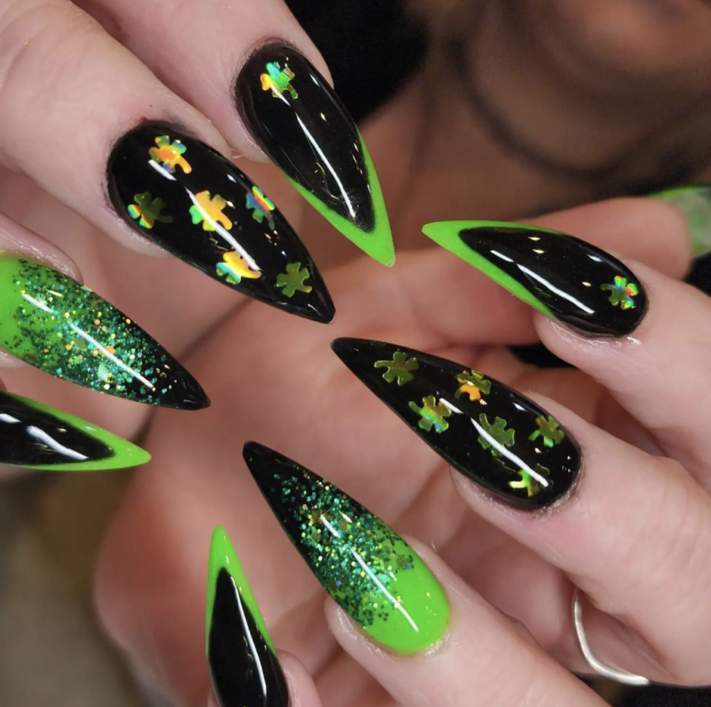 Shamrock Nail Designs